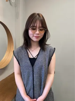 ミディアム カラー GIFT所属・橋本叶夢/ ショートヘア/パーマのヘアスタイル