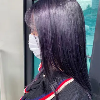 セミロング カラー インナーカラー/レイ ヤーカット♡/マキシのヘアスタイル