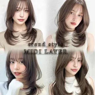 ミディアム カラー 今川達也/美髪 /お悩み改善のヘアスタイル