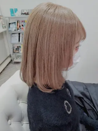 ミディアム カラー ナカシマ  アユミのヘアスタイル