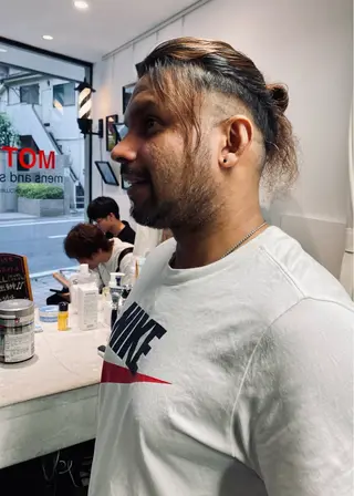 ミディアム メンズ MOTEL men's andshaving所属・鶴見 光のヘアスタイル