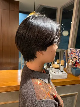 ショート 田内 満里奈のヘアスタイル
