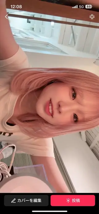 ミディアム Rosso Hair&SPA 大橋店所属・nanami🎀/ ふんわりカラーのヘアスタイル