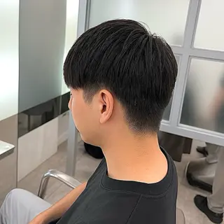 キッズ 🦖韓国風マッシュ/ メンズパーマ/羽根田のヘアスタイル