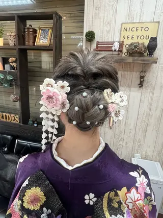 ヘアアレンジ M.Fe's はるな 🖤メンズカット募集のヘアスタイル