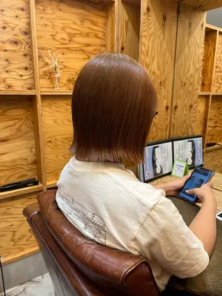 ミディアム 星野 美紅のヘアスタイル