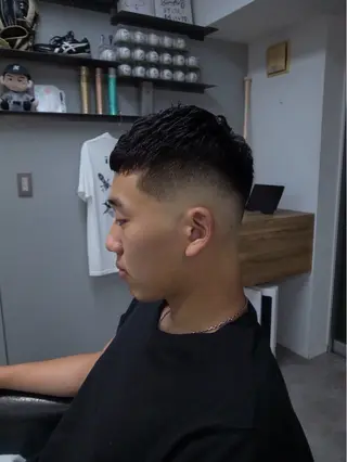 ショート パーマ メンズ INTRO SHIBUYA by Fi-Ne所属・💈メンズフェード 特化DAIYA💈のヘアスタイル
