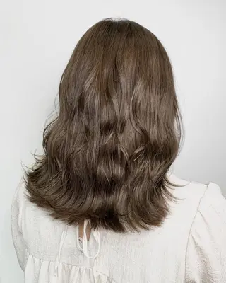 ミディアム カラー パーマ ヘアアレンジ Siena 渋谷のヘアスタイル