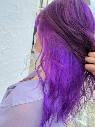 ロング カラー ヘアアレンジ Design Color🐰アユミのヘアスタイル