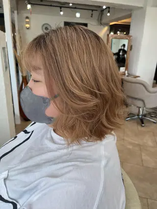 ミディアム 本場の韓国ヘア 🇰🇷チ・ヨンジュのヘアスタイル