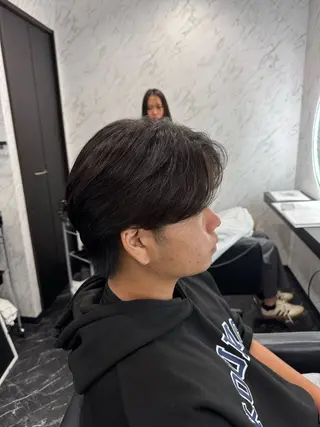 ミディアム メンズ LOHAS yuukiのヘアスタイル