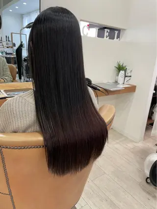 ロング little×esta所属・髪質改善/艶カラー /小池潤也のヘアスタイル