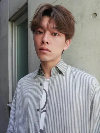 カラー メンズ green登戸所属・GINJI 💈のヘアスタイル