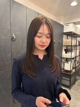 ロング カラー 銀座/ヘアセット シマムラ ミホのヘアスタイル