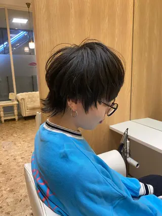 ショート カラー ヘアアレンジ メンズ KING of hair byNOISM所属・京都メンズ特化✨ No. 1/ユウキのヘアスタイル