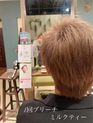 メンズ biss所属・真 帆のヘアスタイル