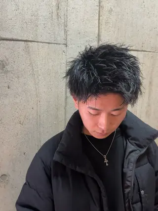 ショート メンズ 金山 慎吾のヘアスタイル
