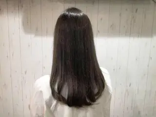 ロング カラー 西川 敏夫のヘアスタイル