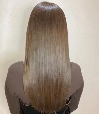 ロング 縮毛矯正☆白髪ぼかし 専門ゆうぞうのヘアスタイル