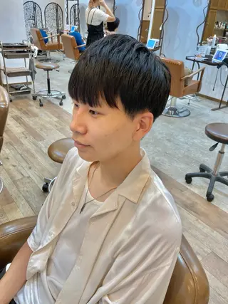 ショート メンズ カット特化型 美容師/栗本のヘアスタイル