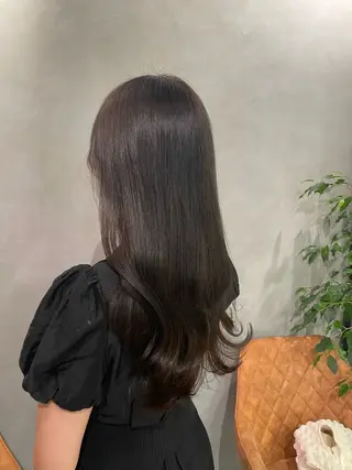 ロング 髪質改善/縮毛矯正/ 酸性ストレート/まやのヘアスタイル
