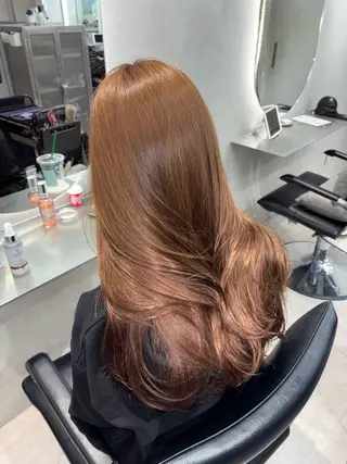 ロング カラー ヘアアレンジ ONYX【オニキス】所属・韓国レイヤーカット/ 髪質改善/郷家拓斗のヘアスタイル