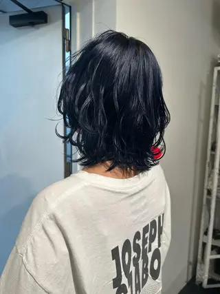 ミディアム カラー レイヤーカット/艶髪 ✨💭KIRARIのヘアスタイル