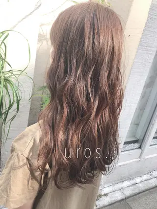 ロング カラー uros.所属・メンズパーマ/ エクステ🌞セナのヘアスタイル
