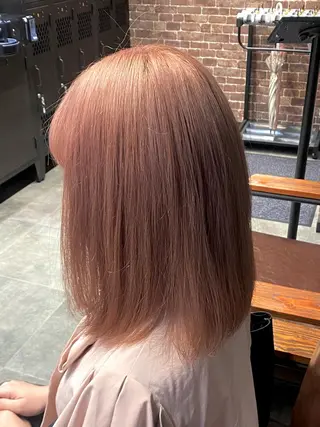 ミディアム 花見 亜沙美のヘアスタイル