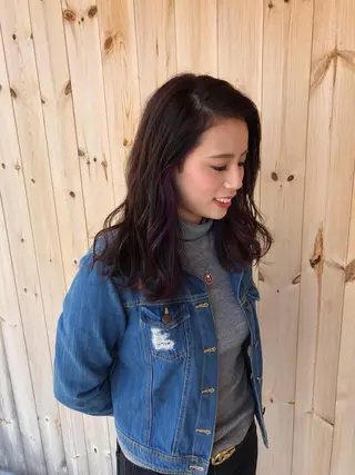 ミディアム カラー 房川 尚人のヘアスタイル