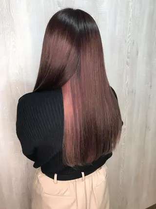 ロング カラー 髪質改善×METEO 店長 貞松直也のヘアスタイル