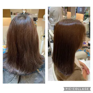 セミロング 清水 有紗のヘアスタイル