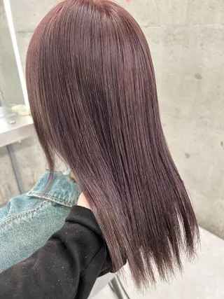 ミディアム カラー カラー/エクステ 🤍ルナのヘアスタイル