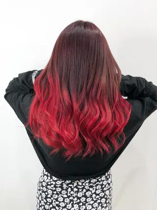 ロング カラー  渡部 妃月のヘアスタイル