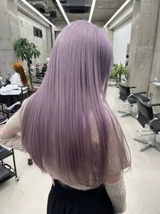 ロング LINOET名古屋所属・ダブルカラー💖上村 純妃💖名駅徒歩5分のヘアスタイル