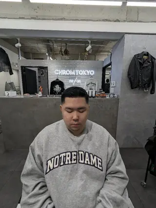 ショート メンズ キッズ パーマ特化 スタイリスト石田のヘアスタイル