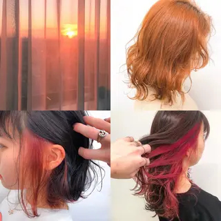 カラー 🦋重くない暗髪🦋 Hana🦋のヘアスタイル