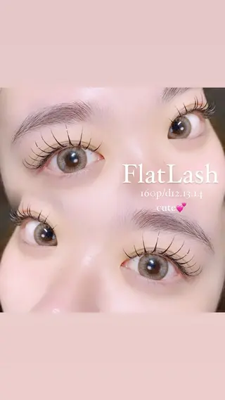 マツエク・マツパ eyelash salon 華のマツエク・マツパデザイン