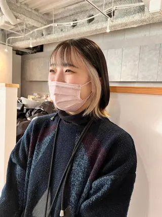 ショート カラー ショート/パーマ/ カラー/FUKOのヘアスタイル