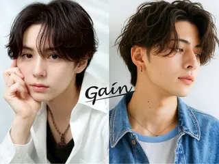 ショート カラー パーマ メンズ Gain KAKKY 池下メンズサロンのヘアスタイル