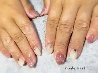 ネイル Rindu Nail 名駅miniのネイルデザイン