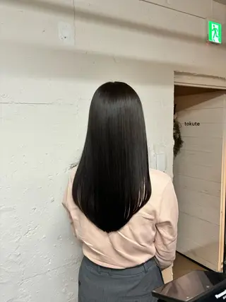 ロング カラー 🩵似合わせカット SEIRA🩵のヘアスタイル