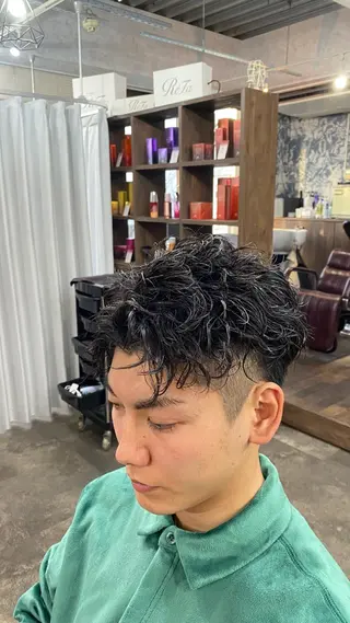メンズ 🔹メンズパーマ✖️ 縮毛矯正/NORIのヘアスタイル