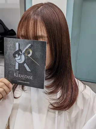 セミロング カラー 🌼 AIKO🌼のヘアスタイル