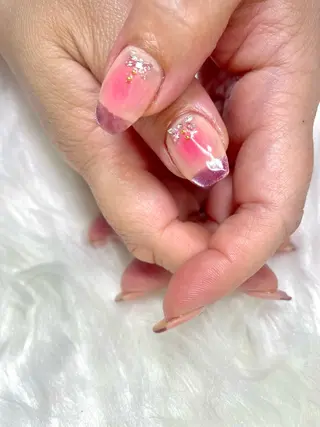 ネイル Beauty salon 100＋大鳥居店所属・100＋大鳥居店 MIKAのネイルデザイン