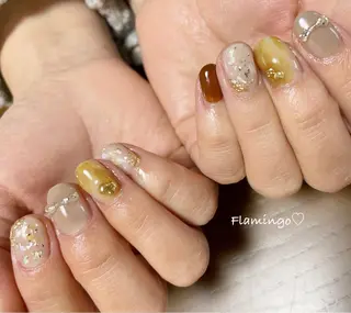 ネイル 40代からの爪を守る ×ケア重視サロン♡のネイルデザイン