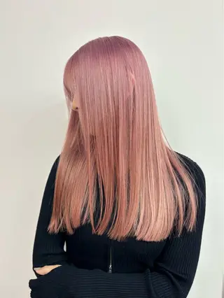 ロング 田中麻鈴/ハイトーン /ミルクティーのヘアスタイル