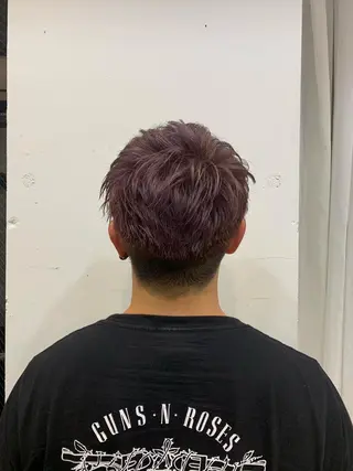 カラー メンズ まろやかカラー🤎 みなとまほのヘアスタイル