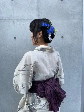 ヘアアレンジ 佐伯 和佳のヘアスタイル