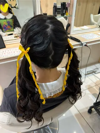 ロング ヘアアレンジ 宮永 璃沙のヘアスタイル